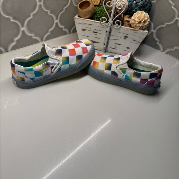 Vans Shoes - VANS Rainbow Cultivate Care slip ons